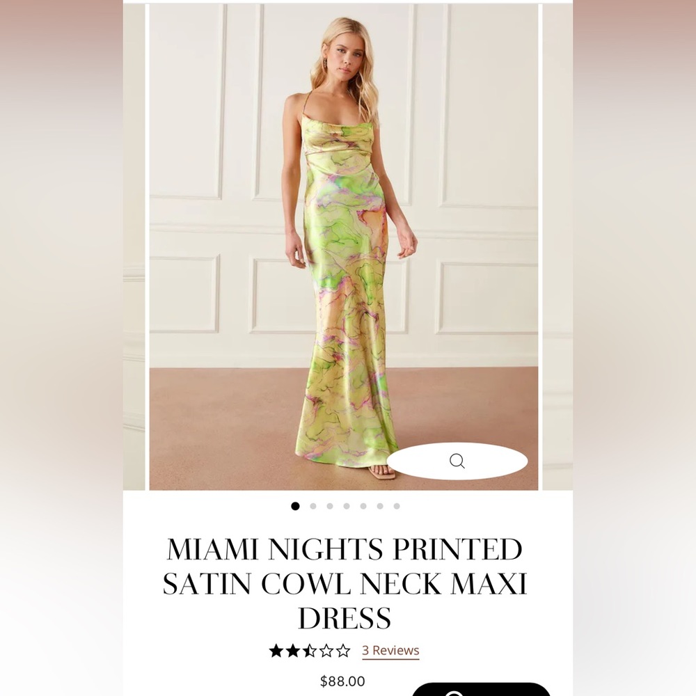 Vici Miami Nights dress